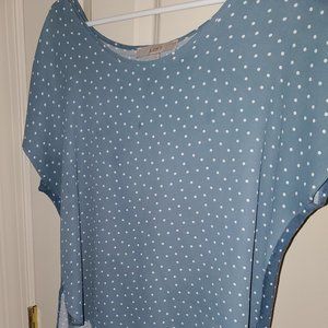 Loft high-low blouose
